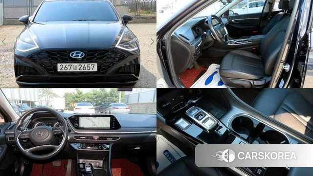 Hyundai Sonata (DN8) 2021 Синий из Кореи