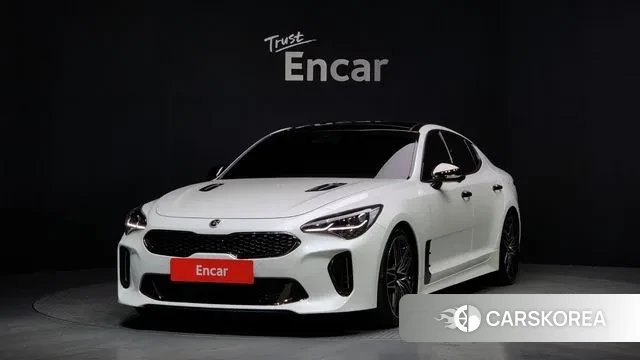 Kia Stinger Meister 2022 Белый из Кореи