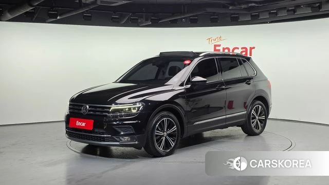 Volkswagen Tiguan second Generation 2018 Черный из Кореи