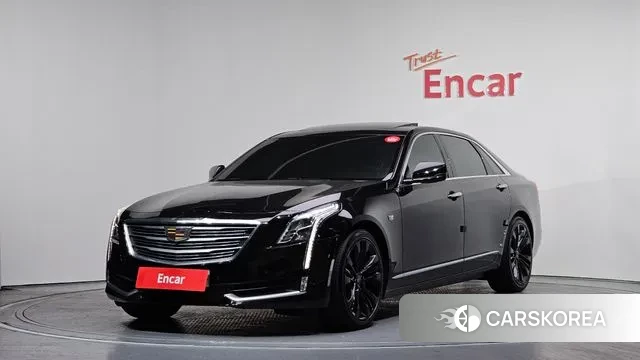 Cadillac CT6 2018 Черный из Кореи