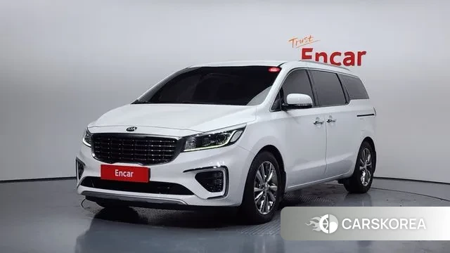 Kia The New Carnival 2019 Белый из Кореи