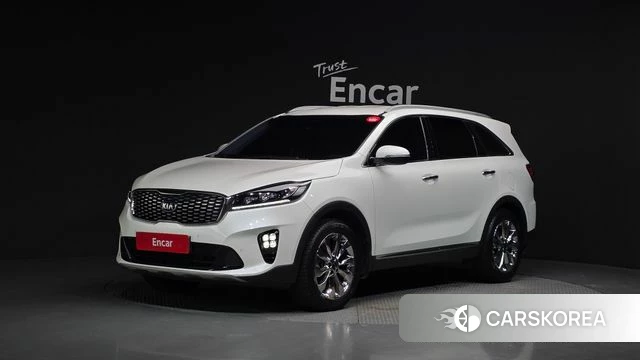 Kia The New Sorento 2018 Белый из Кореи