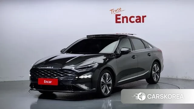 Kia K8 Hybrid 2023 Серый из Кореи