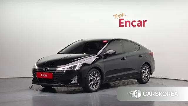 Hyundai The New Avante AD 2019 Черный из Кореи