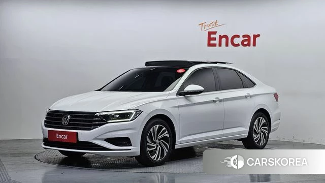 Volkswagen 7th Generation of Jetta 2020 Белый из Кореи