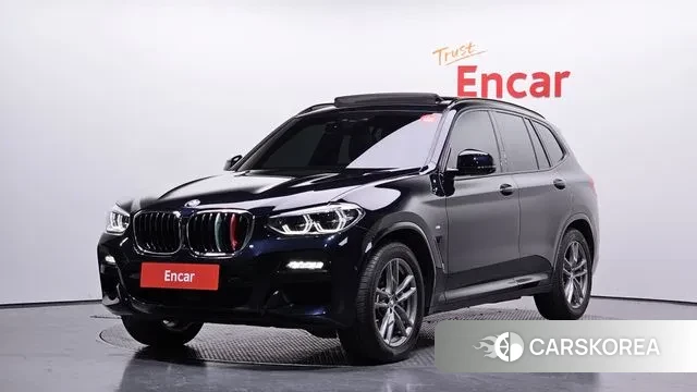 BMW X3 (G01) 2020 Черный из Кореи