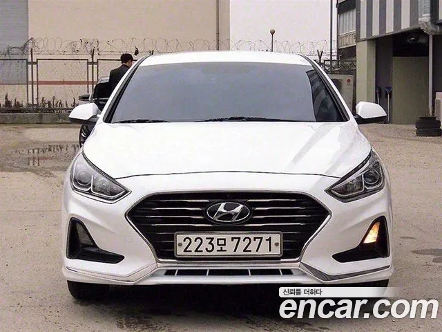 Hyundai Sonata New Rise 2018 Белый из Кореи