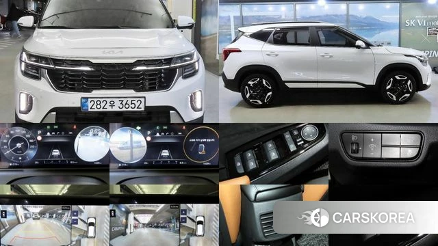 Kia The New Seltos 2025 Жемчужный цвет из Кореи