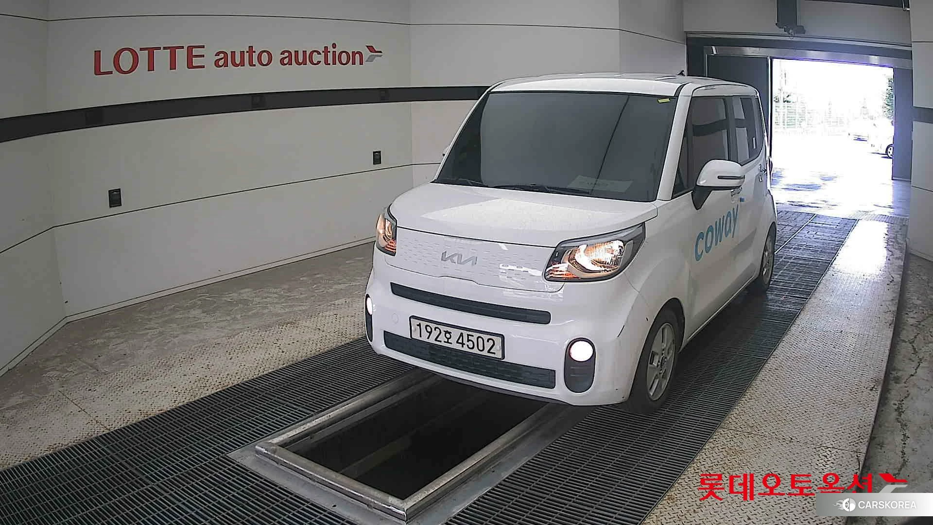 Kia Ray 2022 Clear White из Кореи