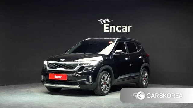 Kia Seltos 2019 Черный из Кореи