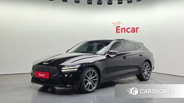 Genesis The New G70 Shooting Brake 2022 Черный из Кореи