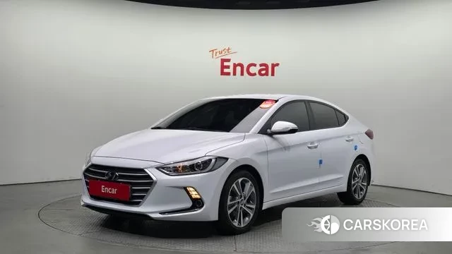 Hyundai Avante AD 2018 Белый из Кореи