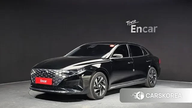 Hyundai The New Grandeur IG Hybrid 2020 Черный из Кореи