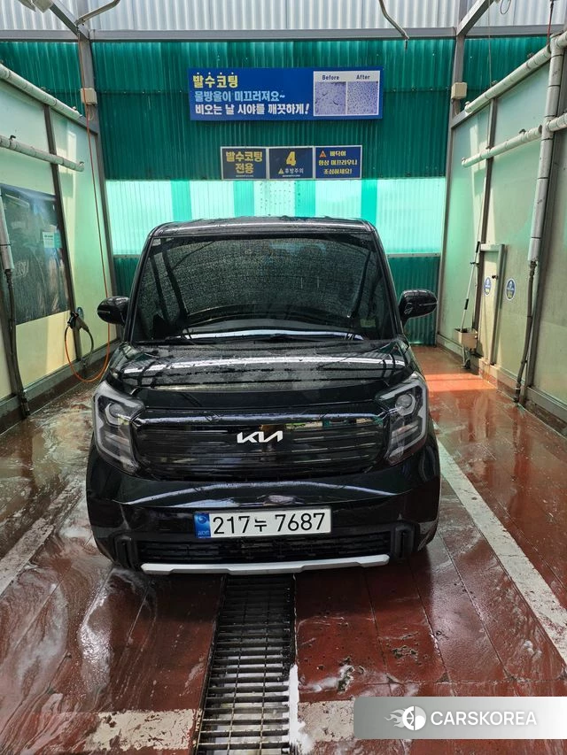 Kia The New Kia Ray 2023 Черный из Кореи