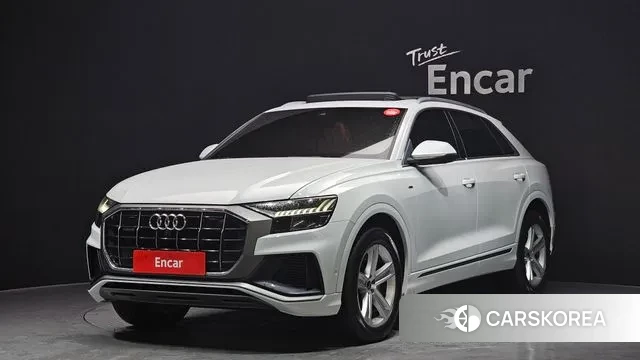 Audi Q8 (4M) 2020 Белый из Кореи