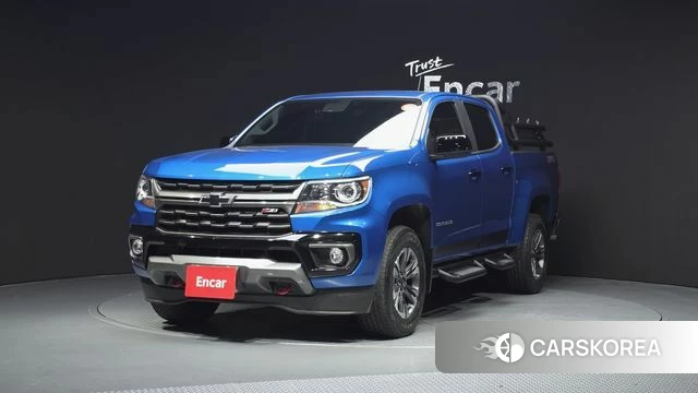 Chevrolet (GM Daewoo) Real New Colorado 2022 Синий из Кореи
