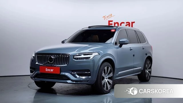 Volvo XC90 second Generation 2022 Небесно-голубой из Кореи