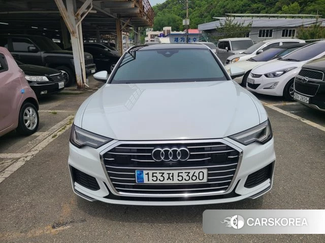 Audi A6 (C8) 2020 Белый из Кореи