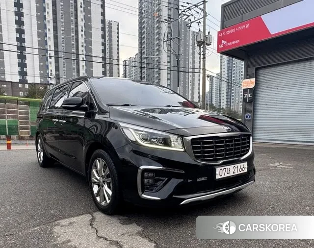 Kia The New Carnival 2019 Черный из Кореи