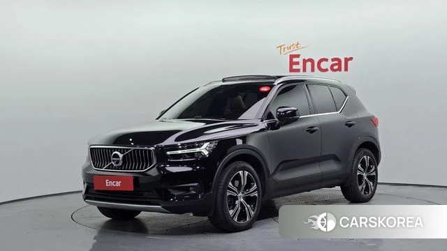 Volvo XC40 2021 Черный из Кореи