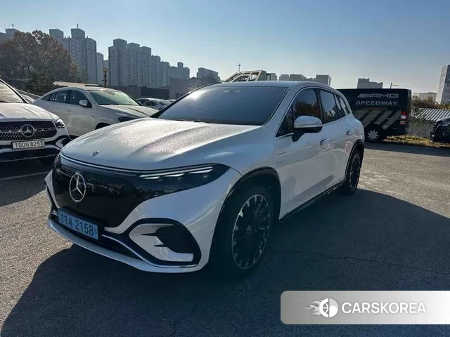 Mercedes-Benz EQS SUV X296 2023 Белый из Кореи