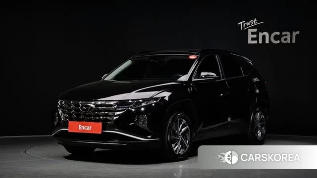 Hyundai Tucson Hybrid (NX4) 2020 Черный из Кореи