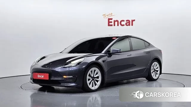 Tesla Model 3 2021 Серый из Кореи