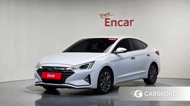 Hyundai The New Avante AD 2019 Белый из Кореи