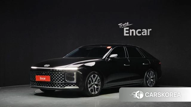 Hyundai Grandeur (GN7) 2023 Черный из Кореи