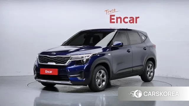 Kia Seltos 2020 Синий из Кореи