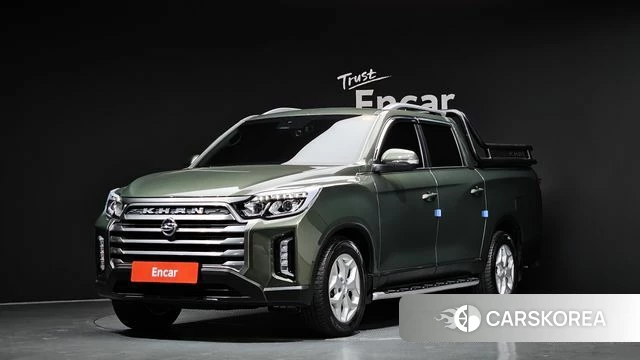 Ssangyong The New Rexton Sports Cannes 2022 Темно-зеленый из Кореи