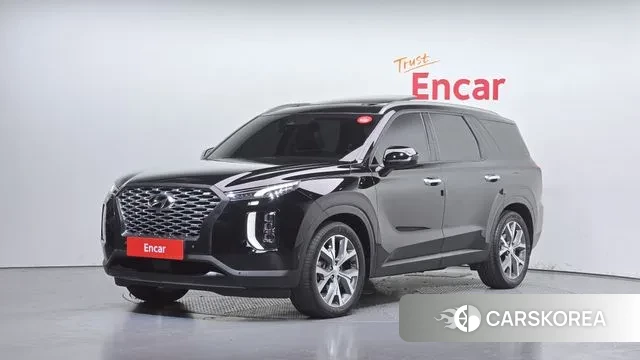 Hyundai Palisade 2022 Черный из Кореи