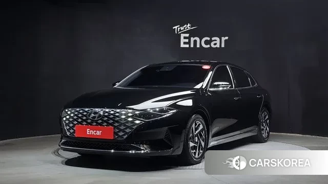 Hyundai The New Grandeur IG Hybrid 2020 Черный из Кореи