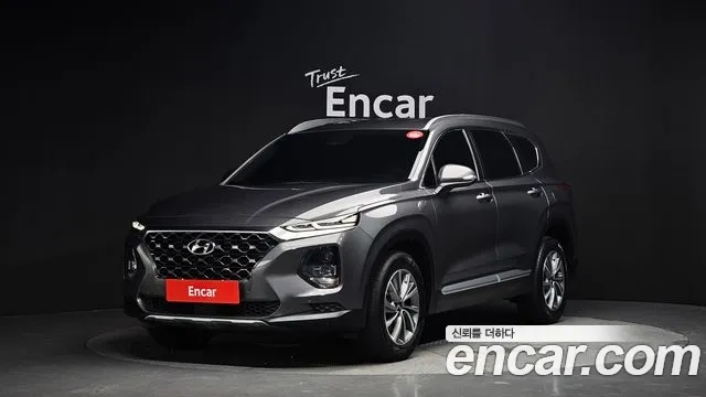 Hyundai Santa Fe TM 2020 Серый из Кореи