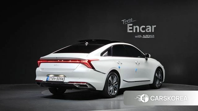 Kia K8 2021 Белый из Кореи