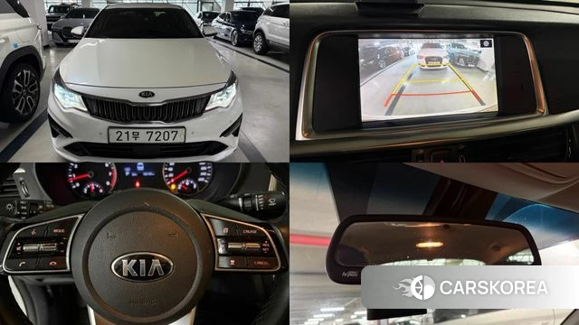 Kia The New K5 2nd generation 2018 Белый из Кореи