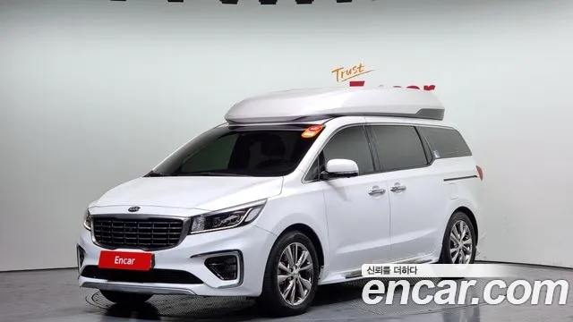 Kia The New Carnival 2020 Белый из Кореи