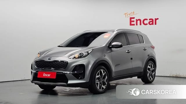 Kia Sportage The Bold 2021 Серебристо-серый из Кореи