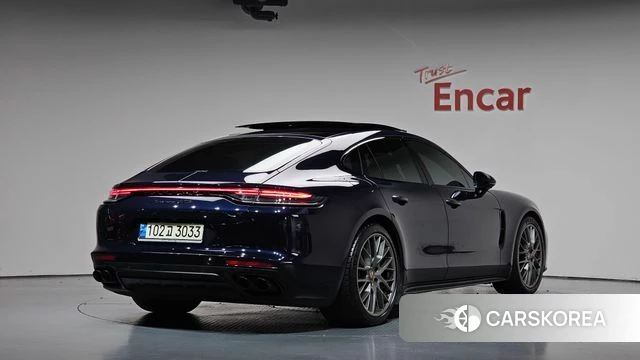 Porsche Panamera (971) 2021 Синий из Кореи