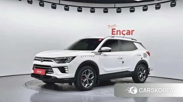Ssangyong Beautiful Korando 2019 Белый из Кореи