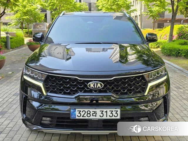 Kia Sorento 4th Generation 2021 Черный из Кореи