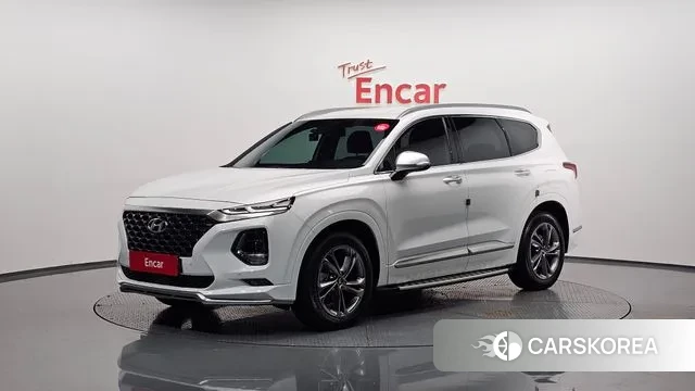 Hyundai Santa Fe TM 2019 Белый из Кореи