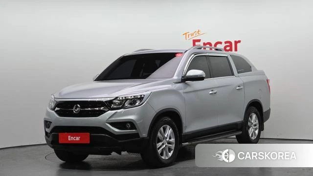 Ssangyong Rexton Sports 2018 Серебристо-серый из Кореи