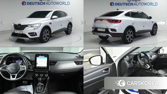 Renault Korea (Samsung) XM3 2022 Белый из Кореи