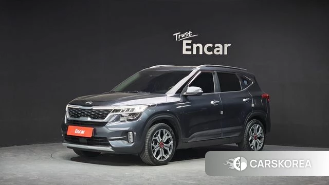 Kia Seltos 2020 Серый из Кореи