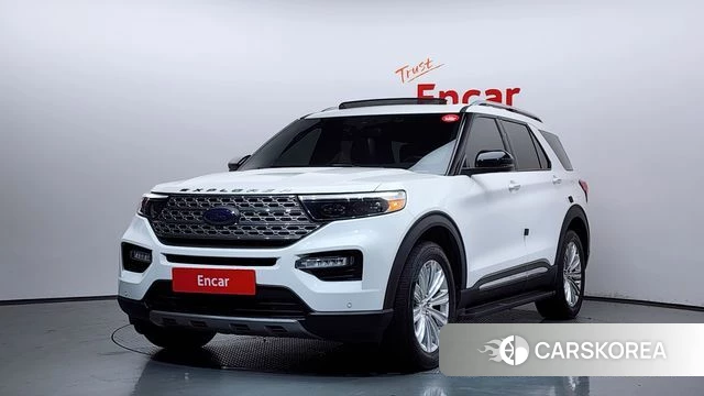 Ford Explorer 6th Generation 2020 Белый из Кореи