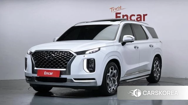 Hyundai Palisade 2021 Белый из Кореи