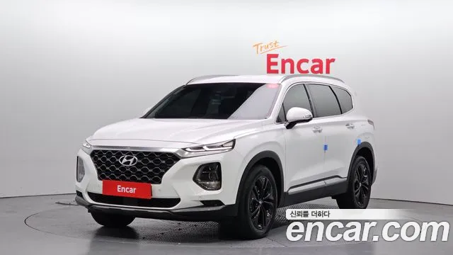 Hyundai Santa Fe TM 2020 Белый из Кореи