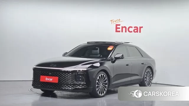 Hyundai Grandeur Hybrid (GN7) 2023 Черный из Кореи