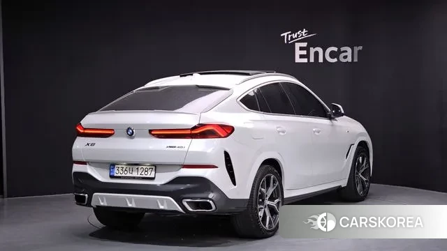 BMW X6 (G06) 2022 Белый из Кореи